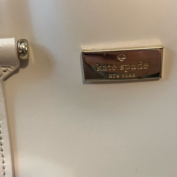Kate spade white leather purse - Picture 3 of 7